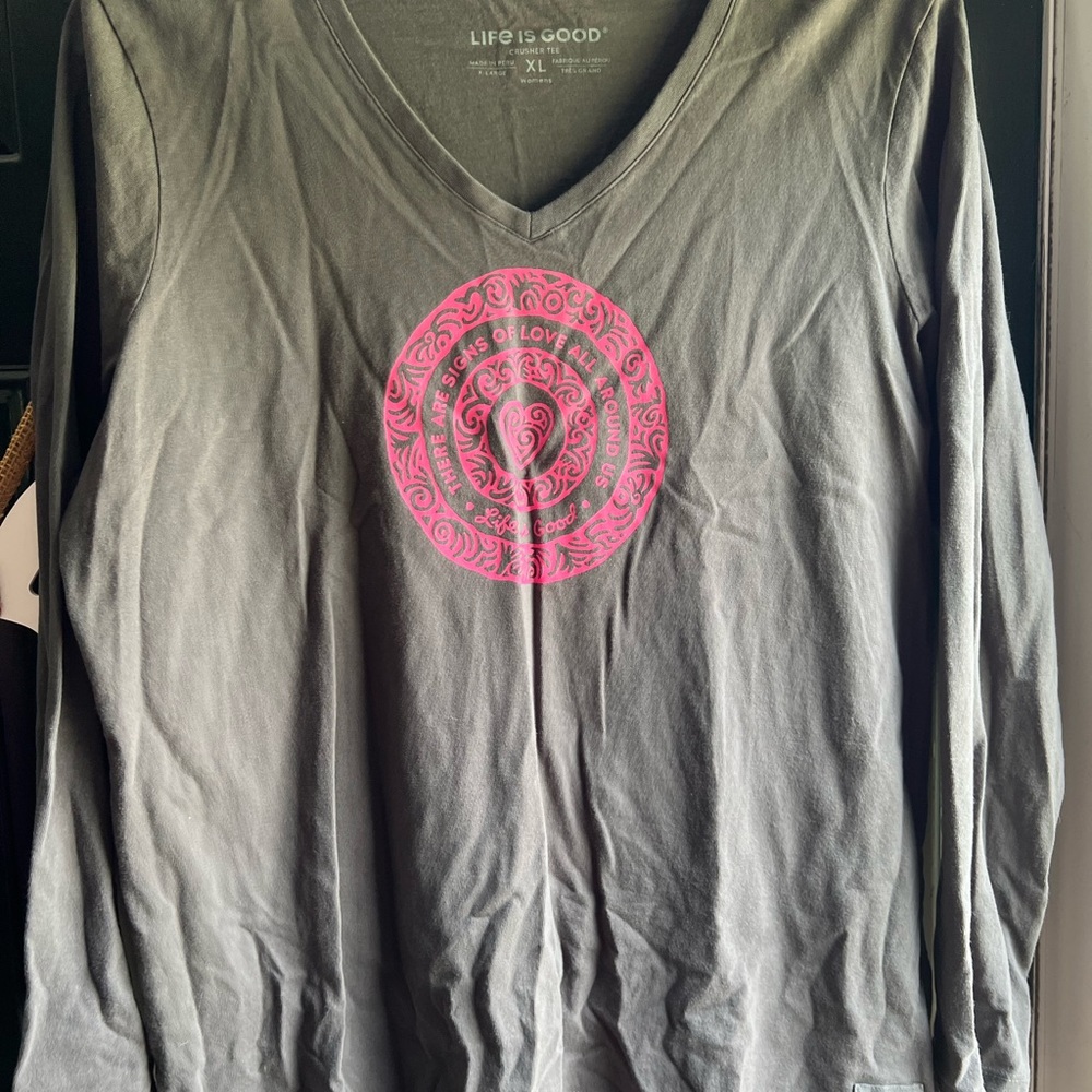 Life is Good tee